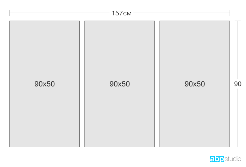 Размеры картины 3
