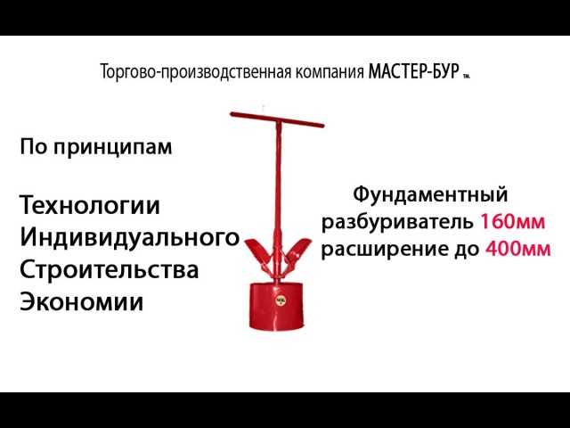 Бур тисэ своими руками чертежи фото и размеры