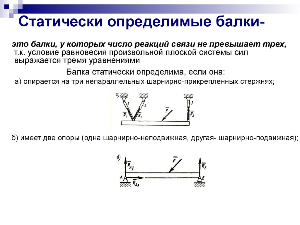 Статическое перемещение. Статически неопределимая система определимая система. Реакции опор статически неопределимой балки. Статически определимая плоская рам. Однопролётная балка статически определимая Скад.