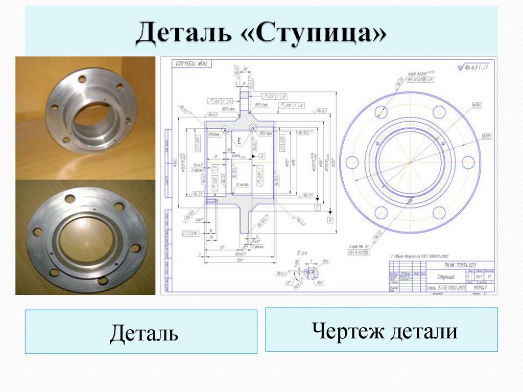 Деталь ось