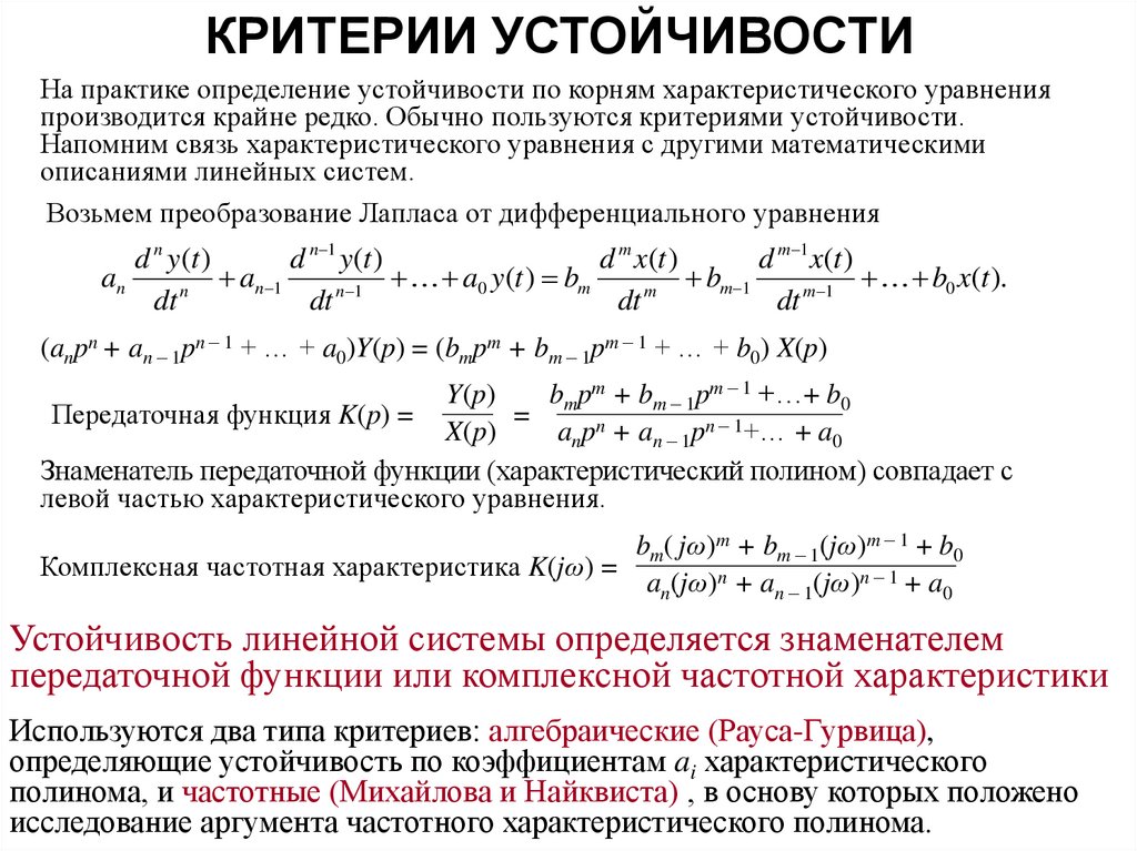 Стойкость определение для сочинения. Критерий устойчивости Найквиста. Частотные критерии устойчивости систем управления. Условия устойчивости передаточной функции.