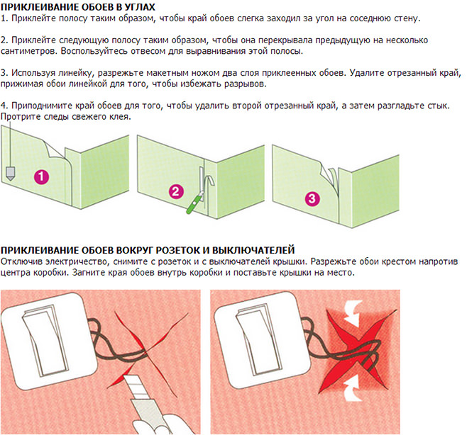 Технология подготовки стен под обои