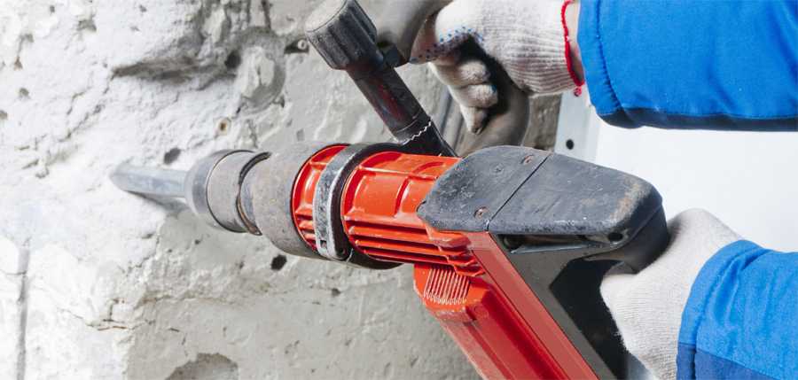  просверлить отверстие в бетоне перфоратором: Сверление бетона .