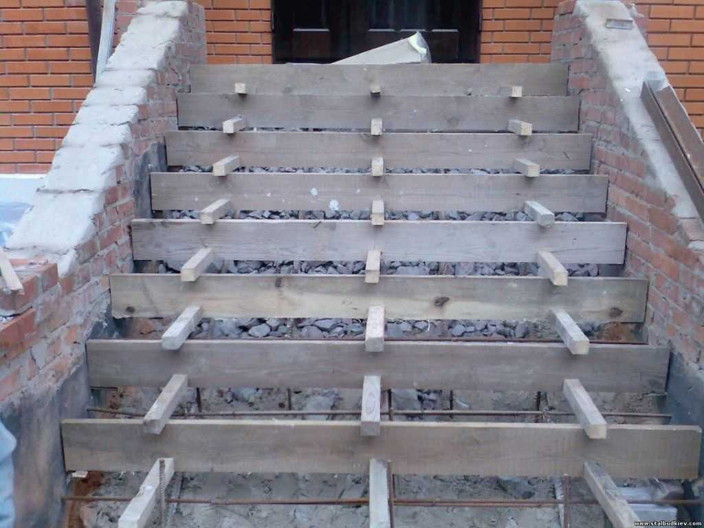 Как залить ступени из бетона на крыльце: Как залить ступени из бетона .