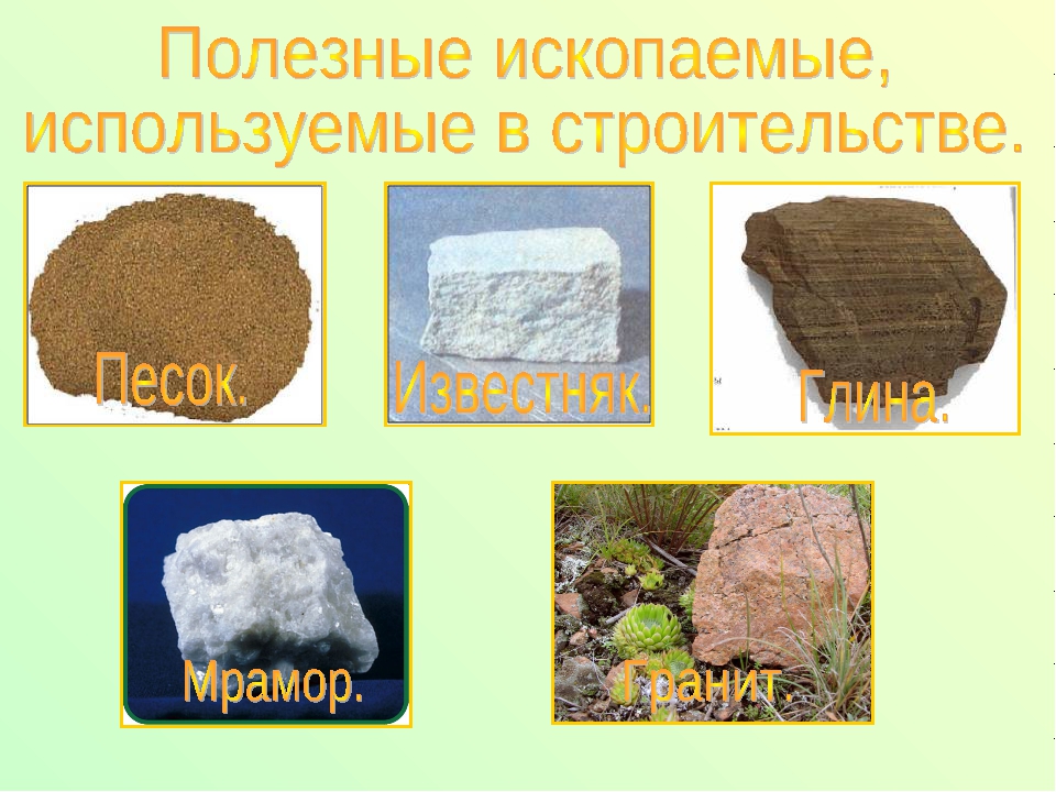 Минеральные природные материалы. Полезные ископаемые. Полезные ископаемые строительные материалы. Ископаемые в строительстве. Полезные ископаемые используемые в строительстве.