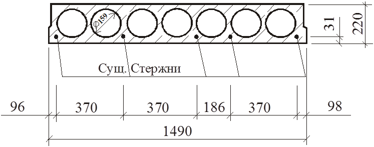 Плита перекрытия рисунок