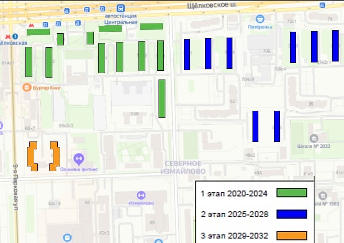 План реновации по адресу в москве измайлово