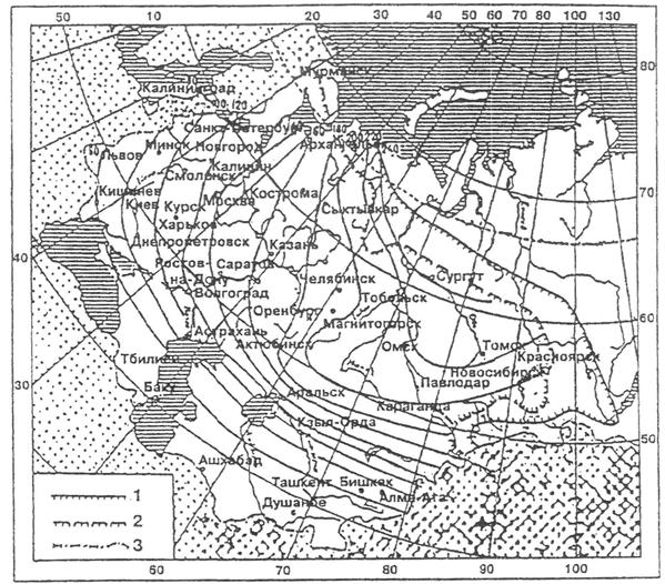 Строительная климатология интерактивная карта