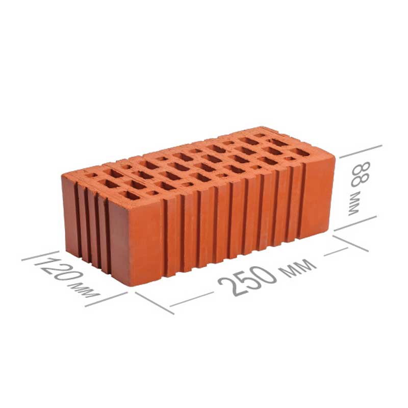Размеры керамического блока: размеры, преимущества поризованных .