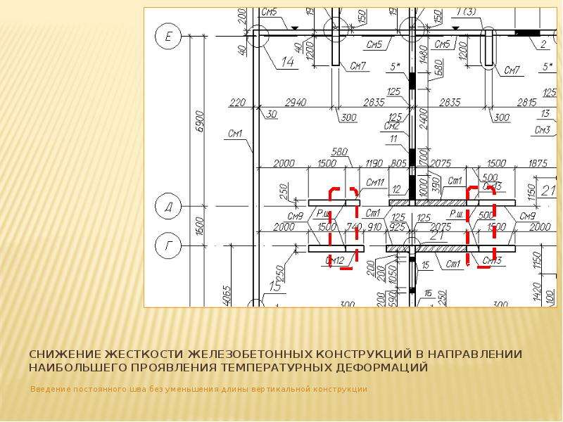 Пособие по проектированию железобетонных. Температурный шов в железобетонных конструкциях. Расчет на температурные воздействия железобетонных конструкций. Пониженные жесткости СП. Понижающий коэффициент жесткости жб балки.