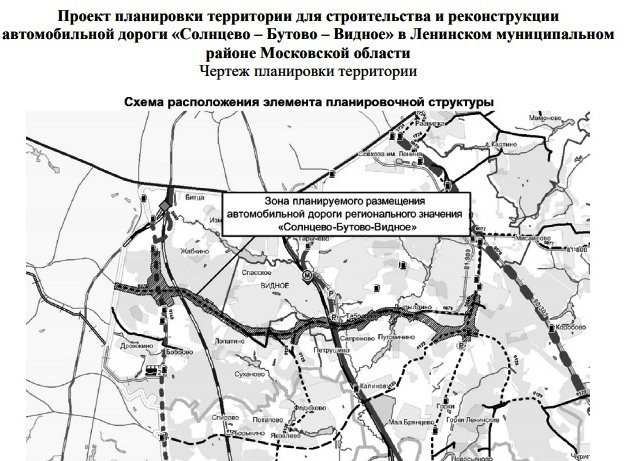 Проект дороги лыткарино видное