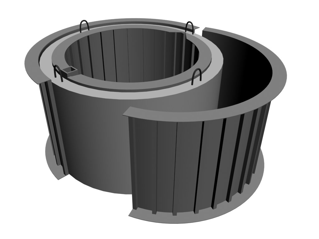 Производство бетонных колец. Форма для ж.б. колец 15-10. Металлоформы колец. Формы для ЖБИ колец. Формы для колодезных колец.