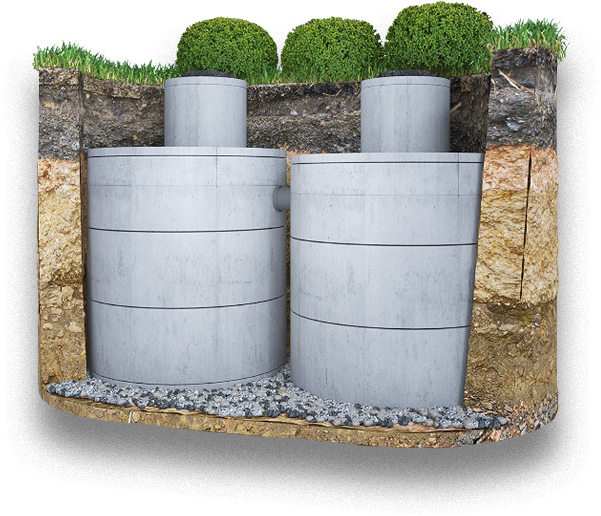 Как сделать выгребную яму из бетонных колец:  яма из бетонных .