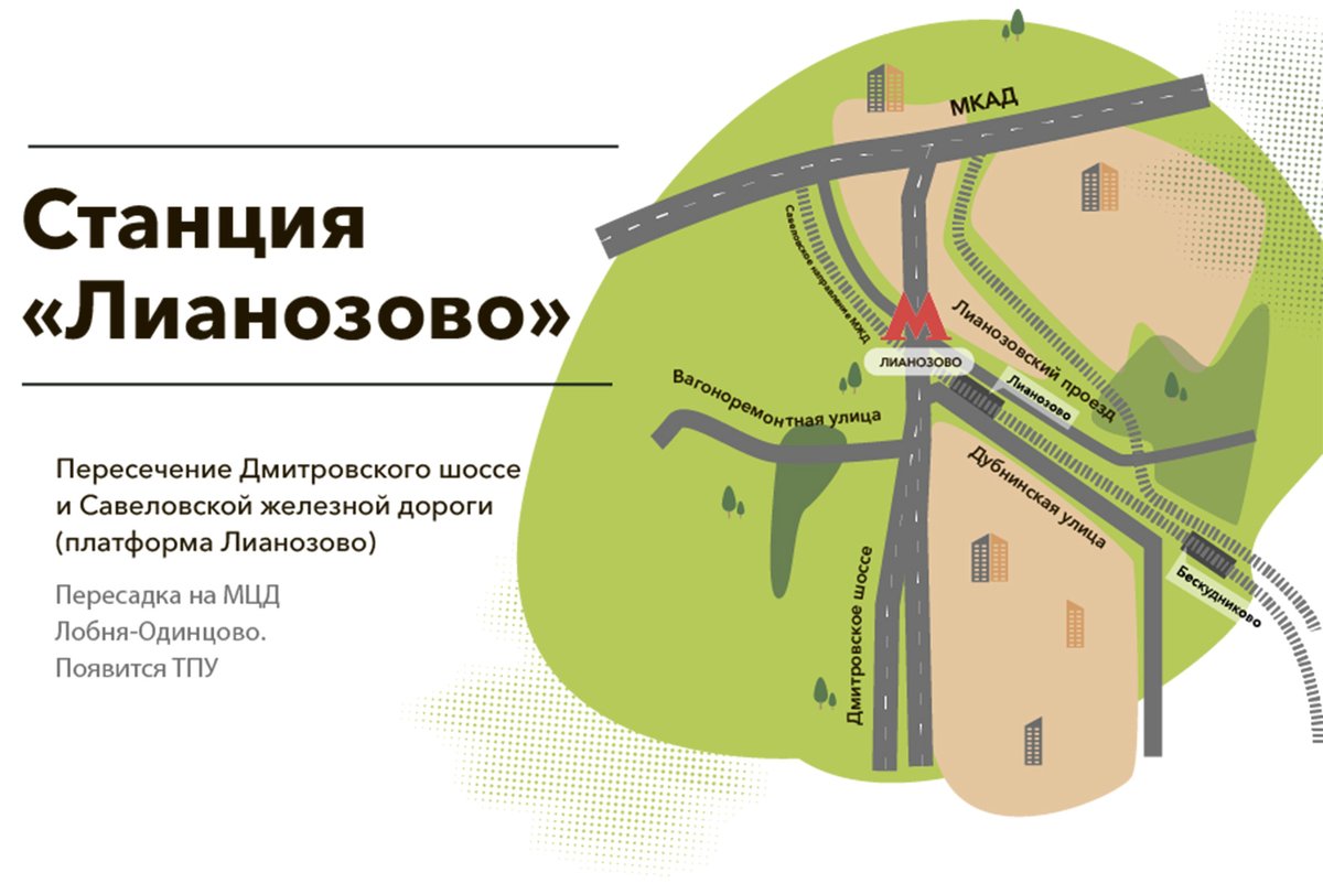 Проект метро физтех северный