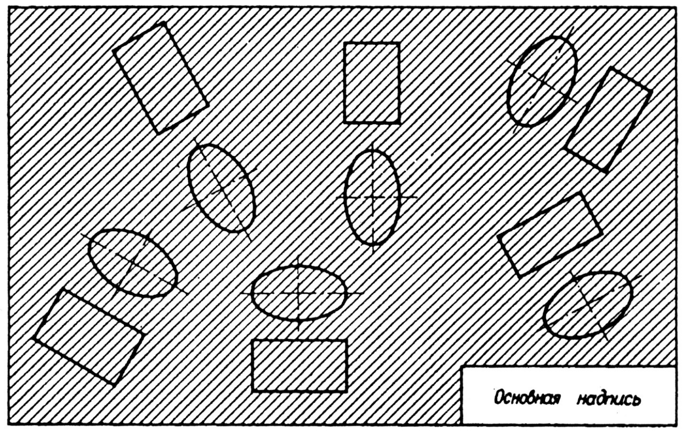 Правила штриховки на чертежах