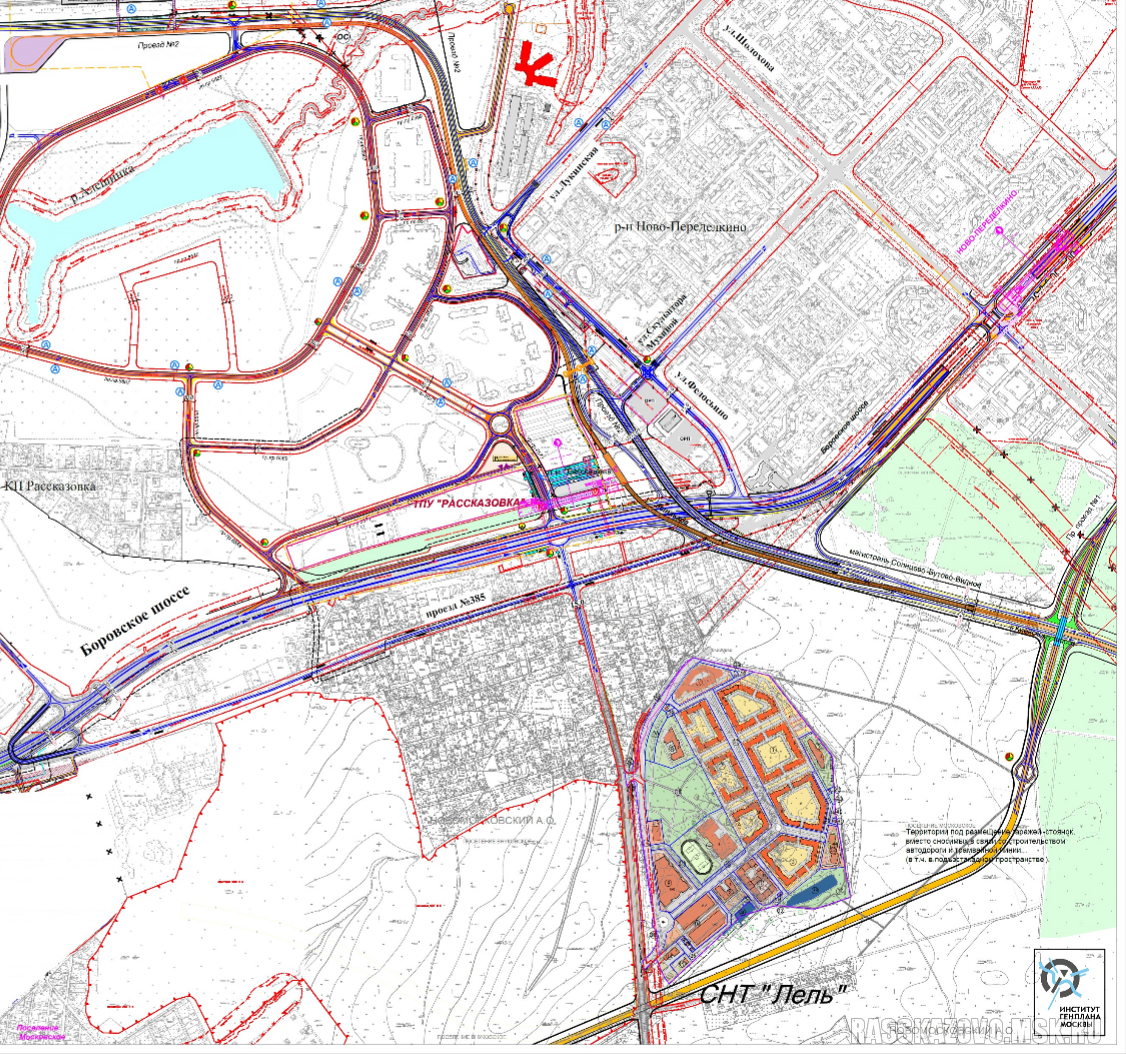 Переделкино ближнее схема застройки