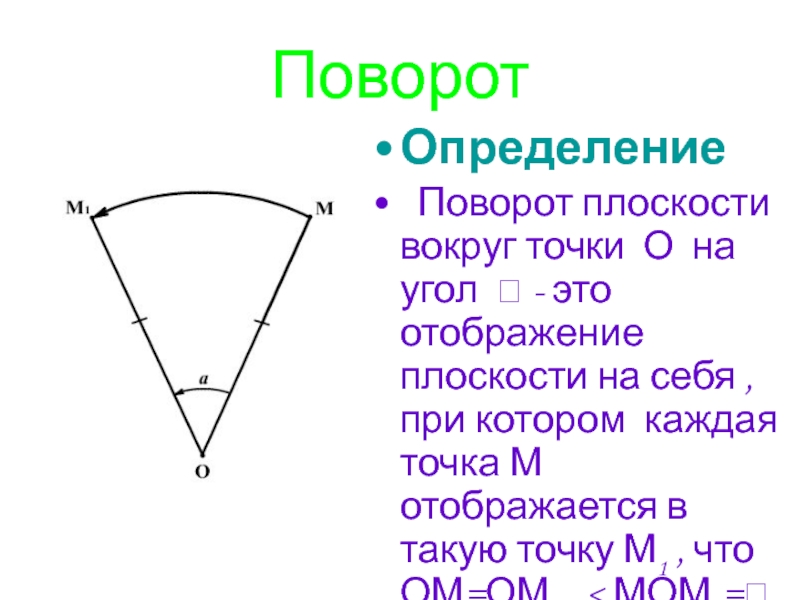 Как называется поворот