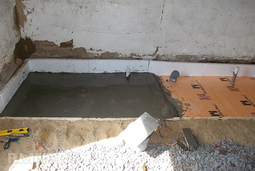 Пол в подвале чем залить:  залить бетонный пол в подвале гаража
