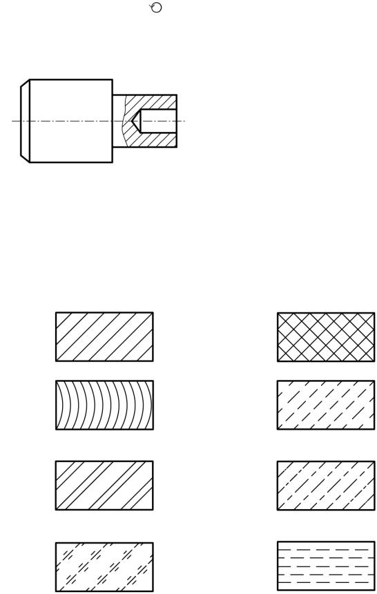 Виды штриховки на чертежах