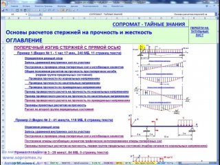 Расчет стеллажа на прочность