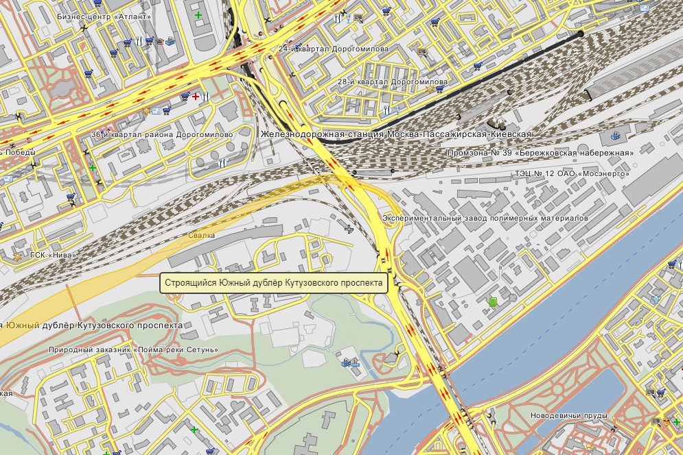Проезд по дублеру кутузовского. Северный дублёр Кутузовского проспекта 2021. Южный дублер Кутузовского проспекта. План дублера Кутузовского проспекта. Проспект Генерала Дорохова на карте.