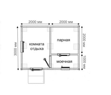 Фундамент для бани 3х4 своими руками чертежи фото