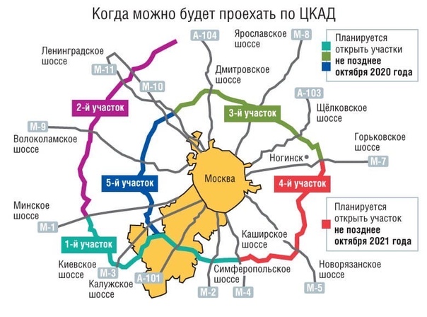 Карта вокруг москвы и московской области