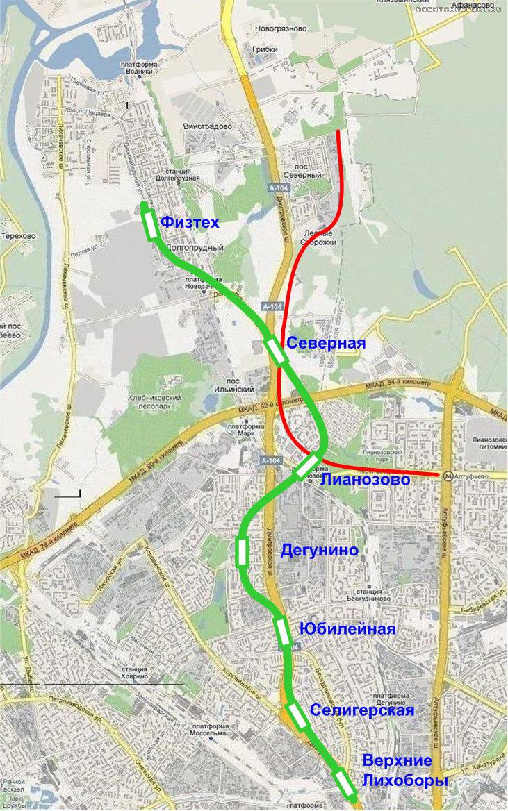 Лианозово станция метро проект