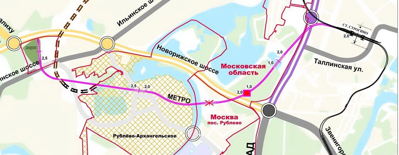 Карта метро москвы народного ополчения