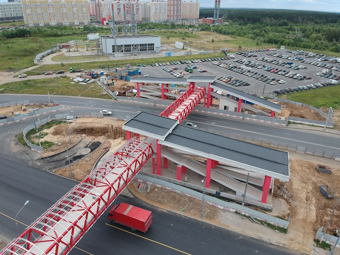 План развязок на варшавском шоссе