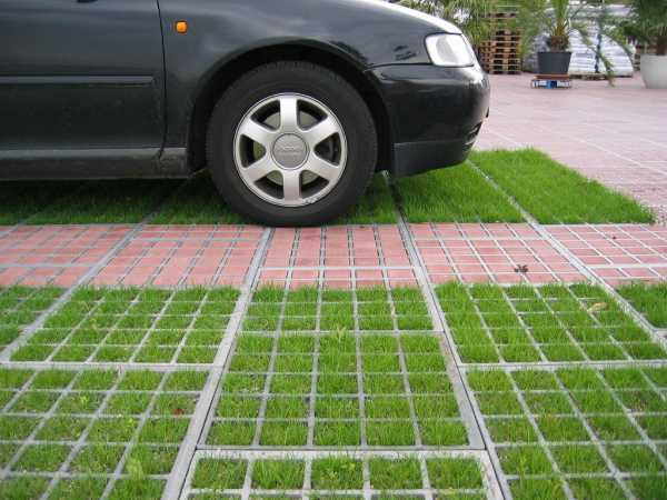 Газонная решетка бетонная для парковки – виды, технология укладки и .