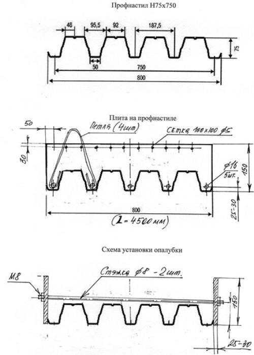 Армирование плиты фундамента чертеж монолитной плиты