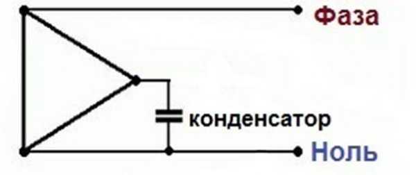 Схема подключения бетономешалки напрямую