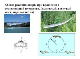 Вогнутый мост. Сила реакции опоры перпендикулярна опоре. Сила реакции опоры при вращении. Сила реакция опоры на вертикальной плоскости. Сила реакции опоры при вертикальной плоскости.