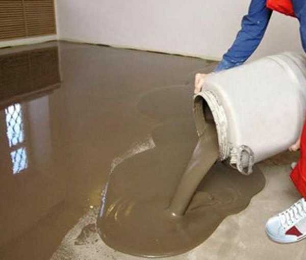 Выравнивание наливным полом – Жидкий пол для выравнивания бетонного пола